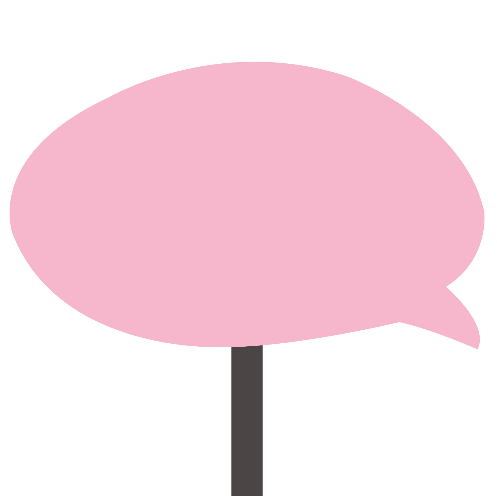Speech Bubble Topper 2