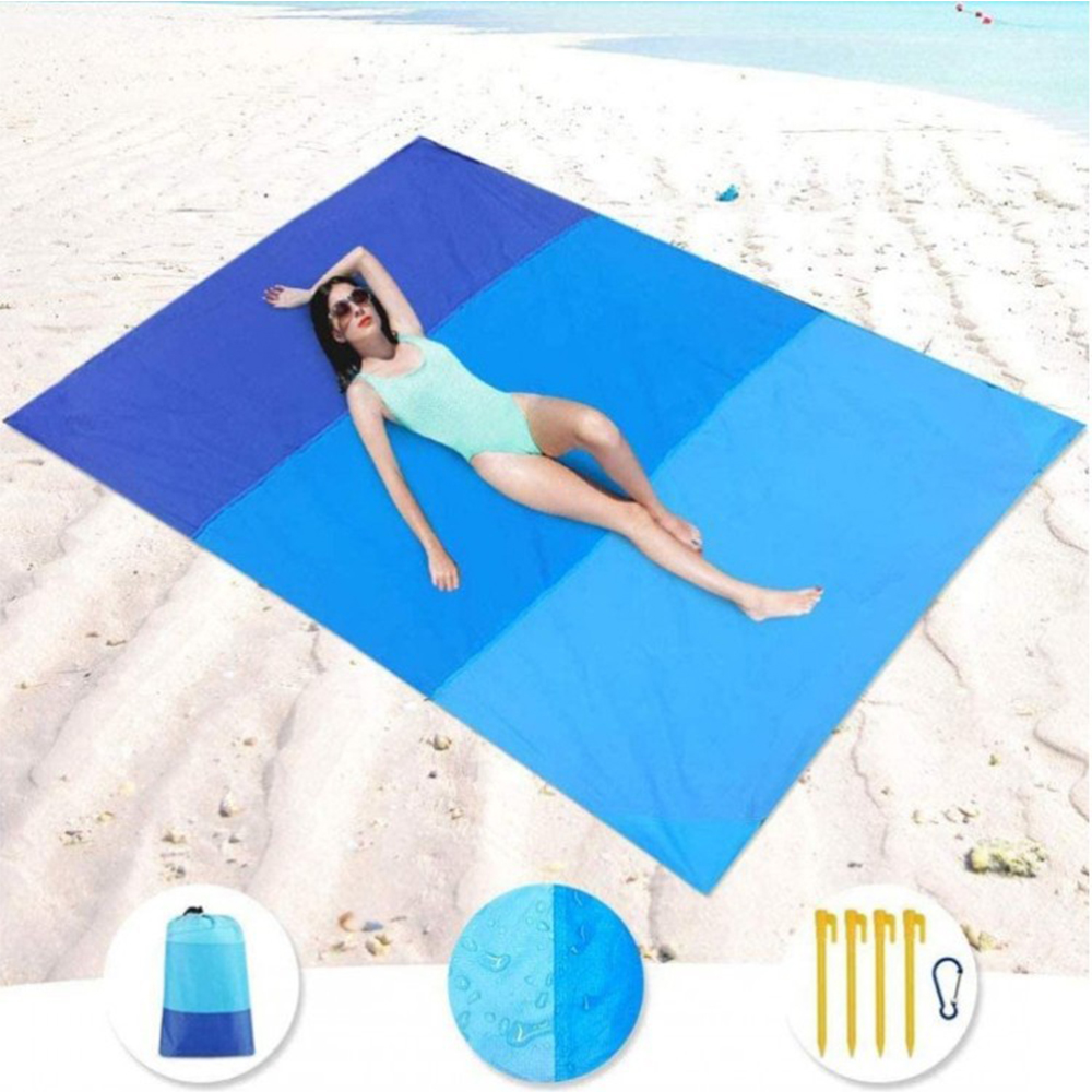 Quick Drying Nylon Compact Outdoor Beach Blanket 1