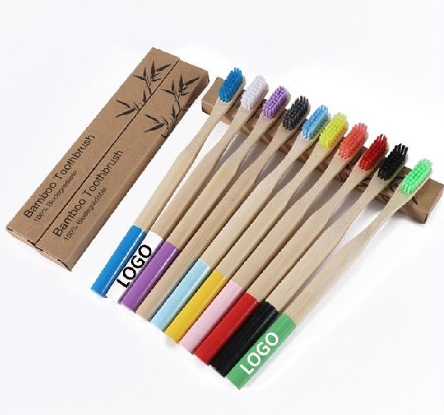 Eco-friendly Biodegradable Bamboo Toothbrush