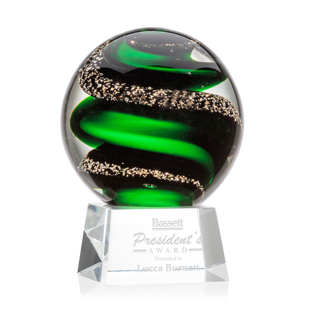Zodiac Award on Robson Base - Clear 5