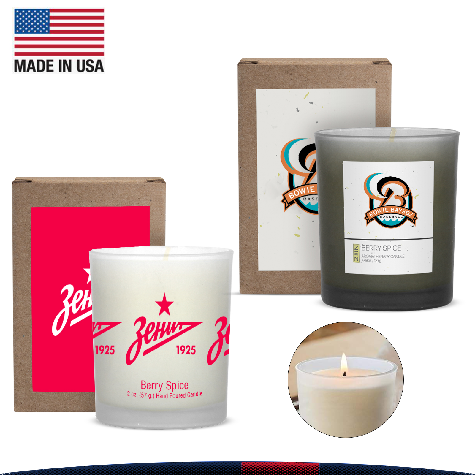 Nephele Frosted Candle 6