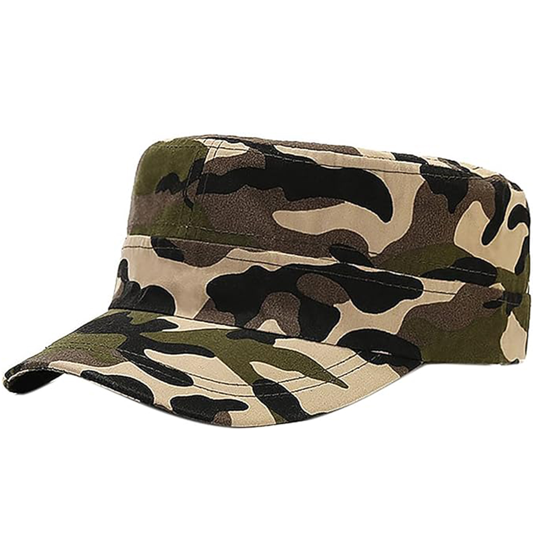 Unisex Cotton Basic Cadet Army Cap 3