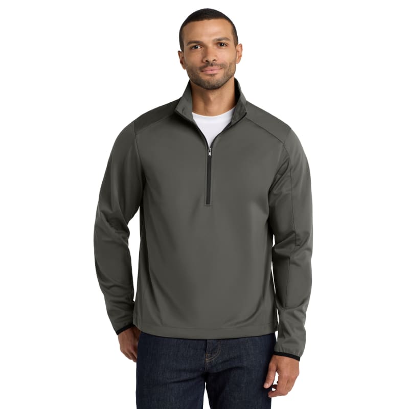 Port Authority Active 1/2-Zip Soft Shell Jacket. 20