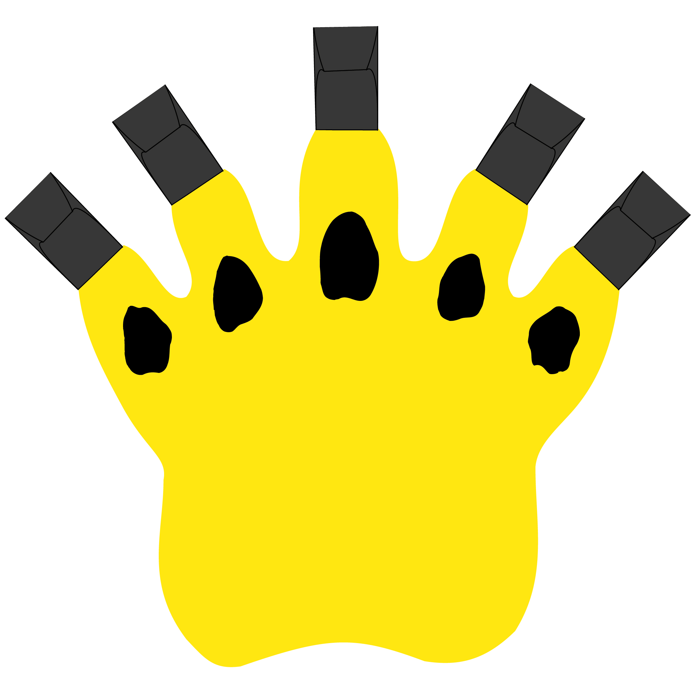 5 Claw Paw Mitt 21