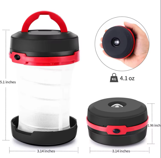 Mini Solar Powered LED Camping Lantern 4