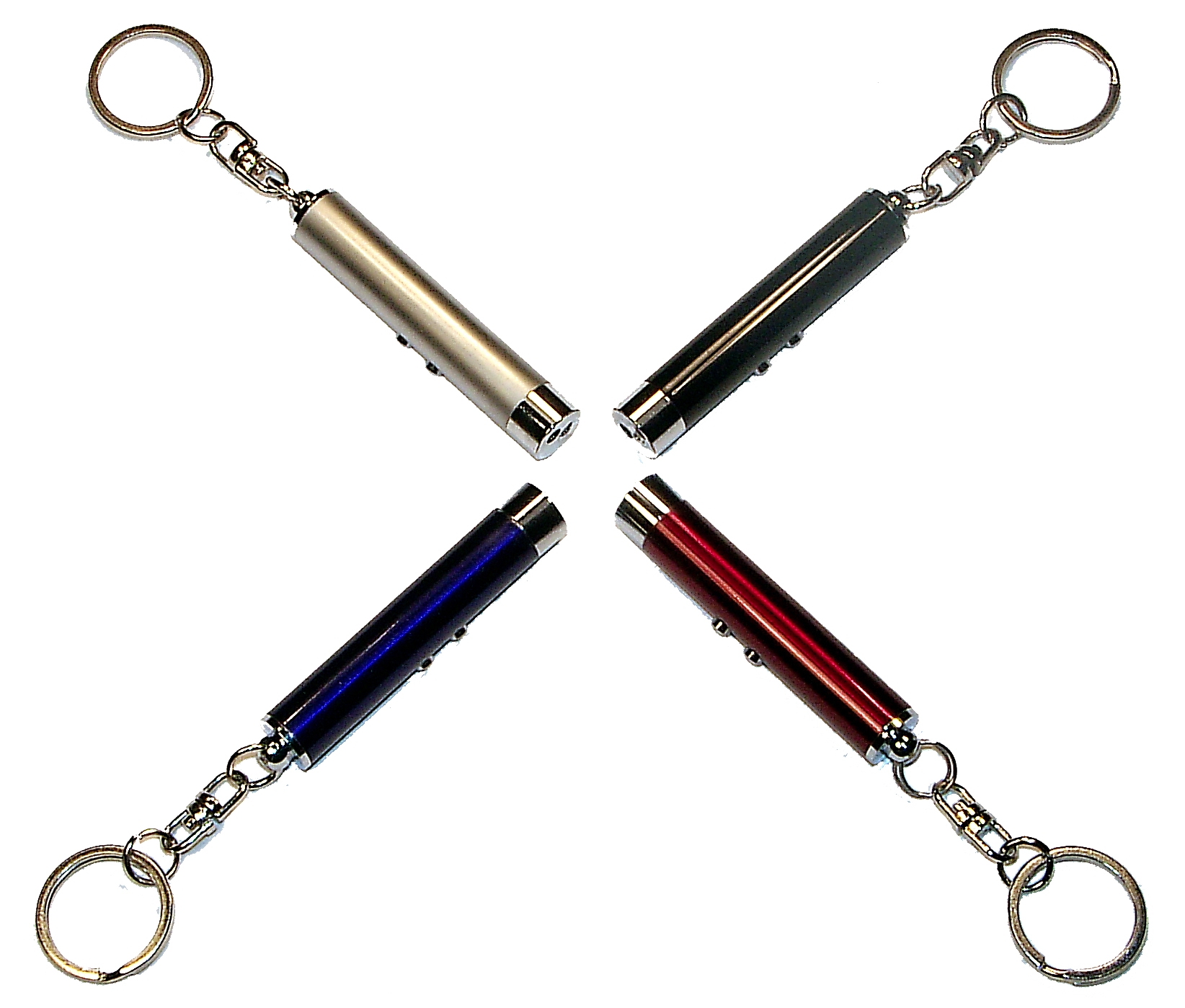 Blue Ink Triangular Click Action Pen 2