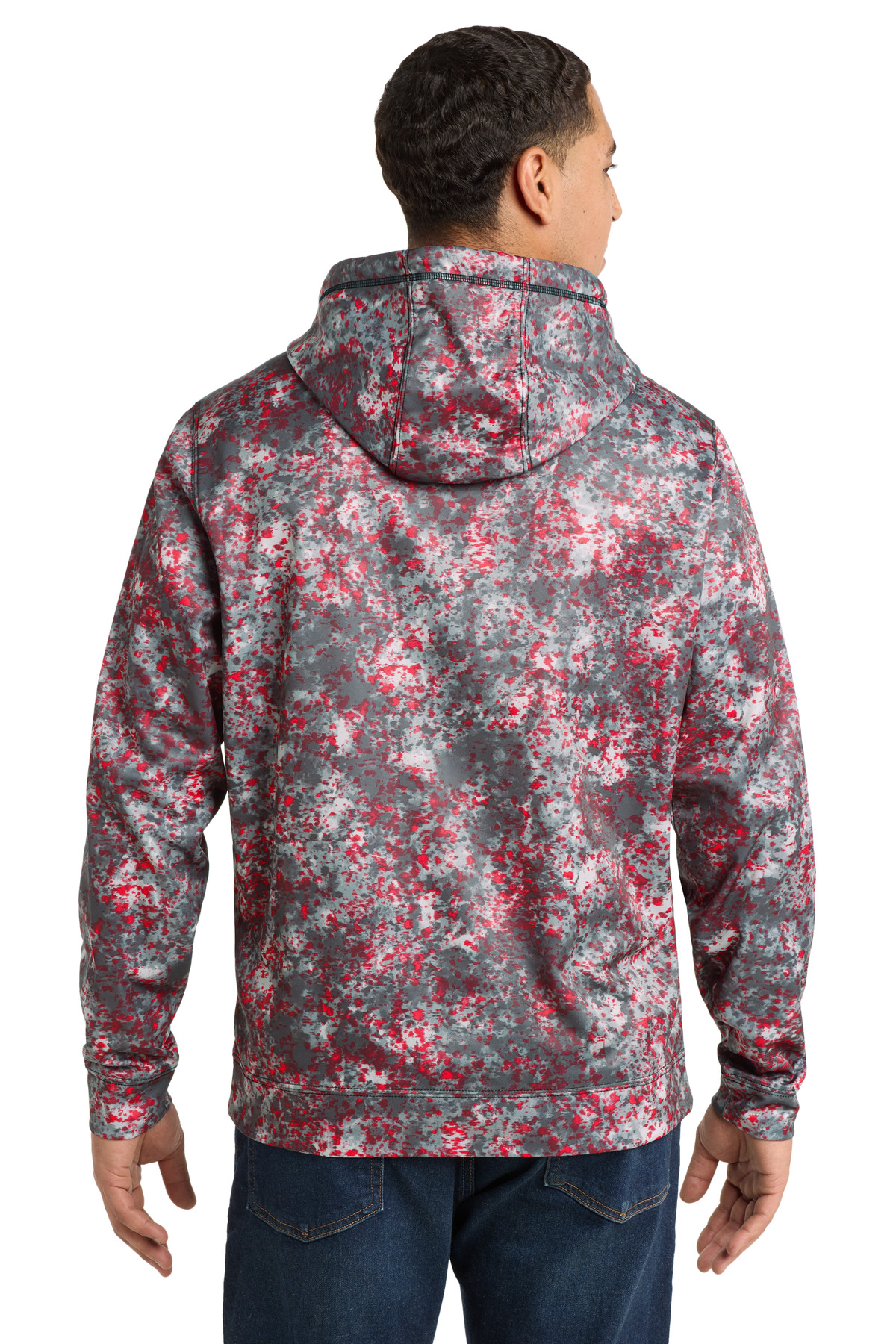 Sport-Tek Sport-Wick Mineral Freeze Fleece Hooded Pullover. ST230 13