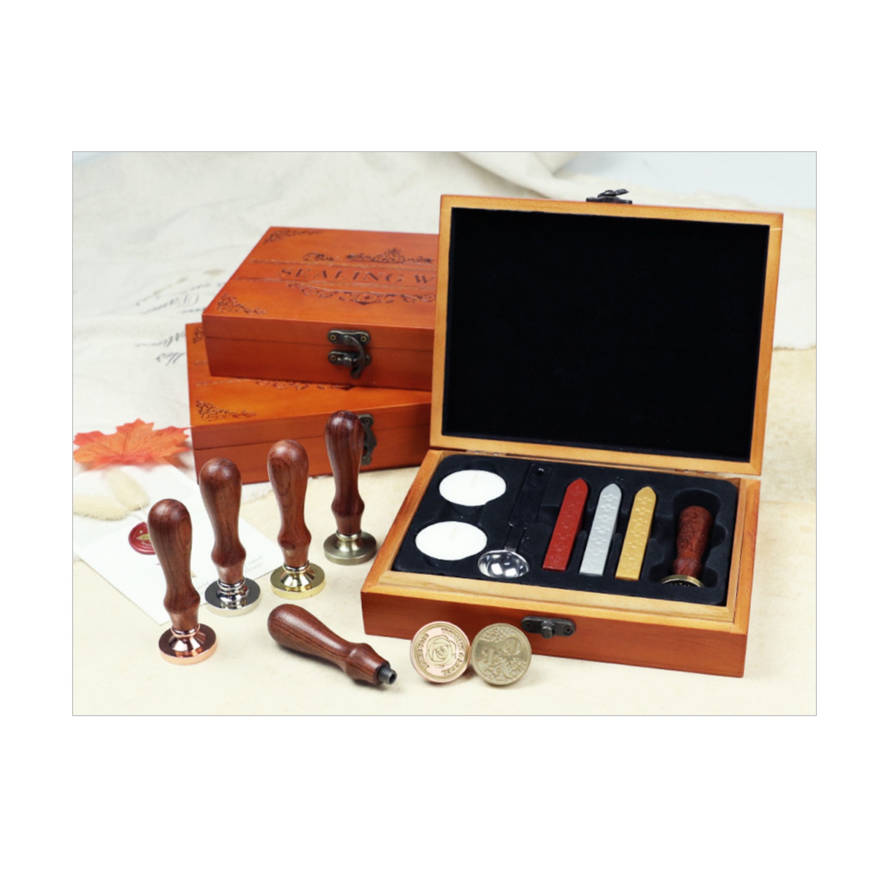 Wax Seal Stamp Gift Box Set (direct import) 1