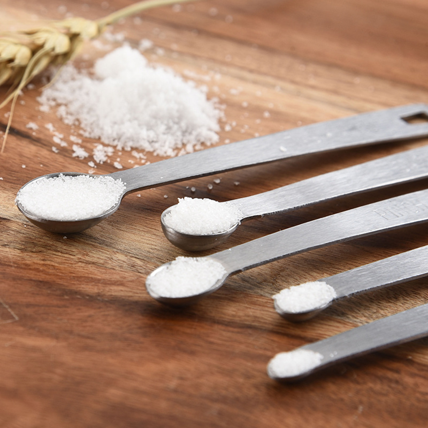 5Pcs Stainless Steel Small Measuring Spoons Set 5
