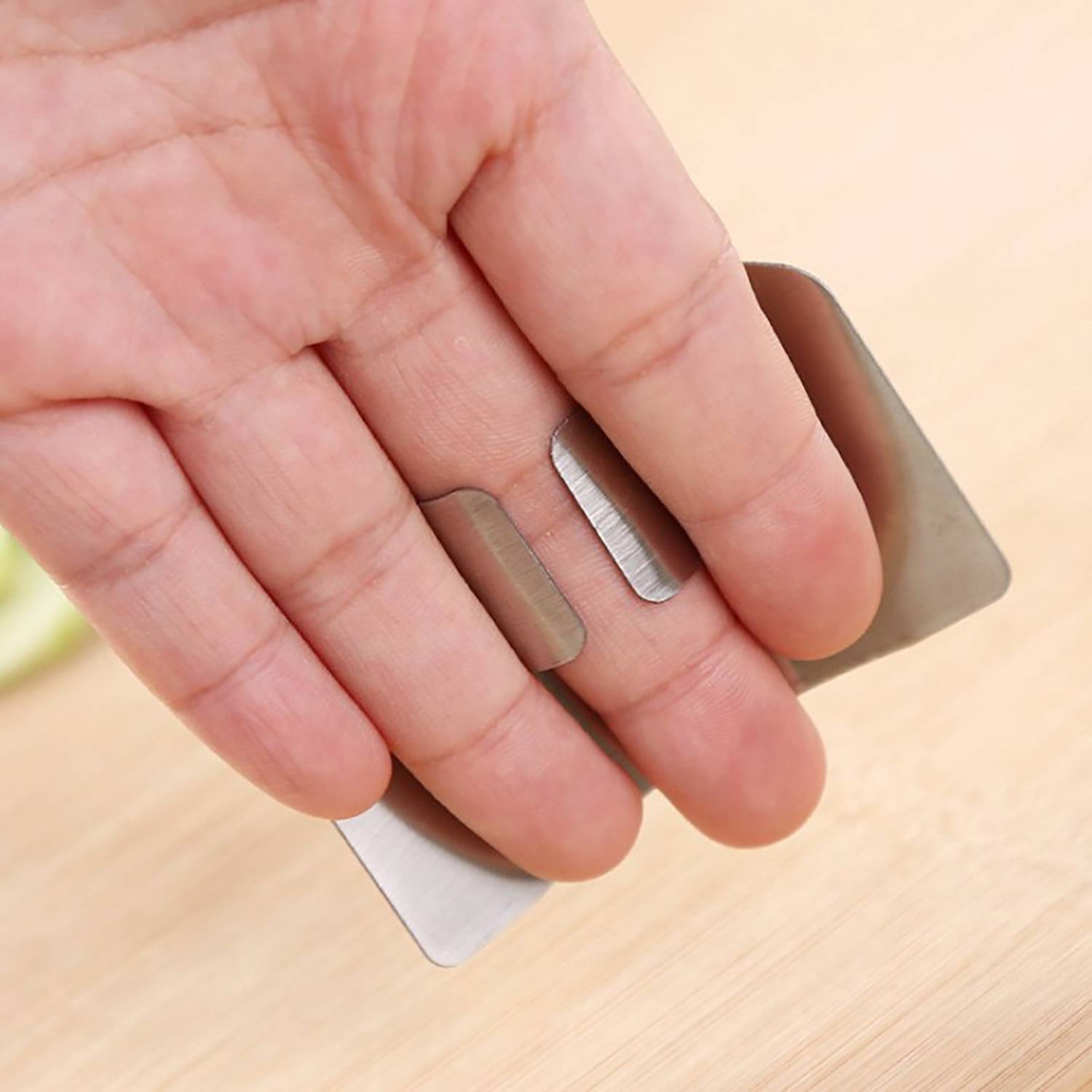 Stainless Steel Finger Protector Safety Cutting Tool 5