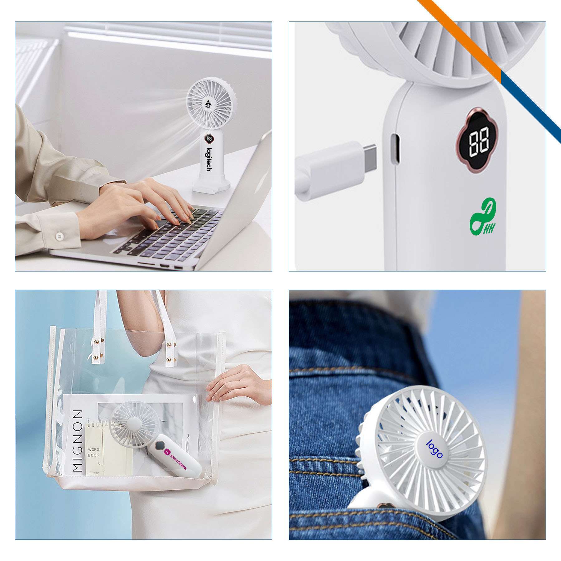 GustFlow Mini Handheld Fan 7