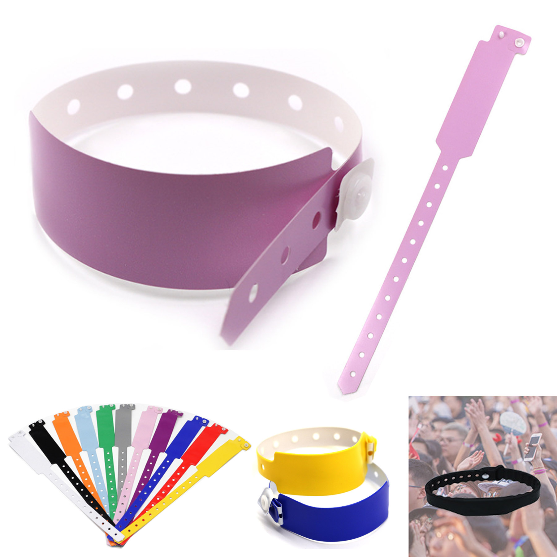 PVC Disposable WristBand 1