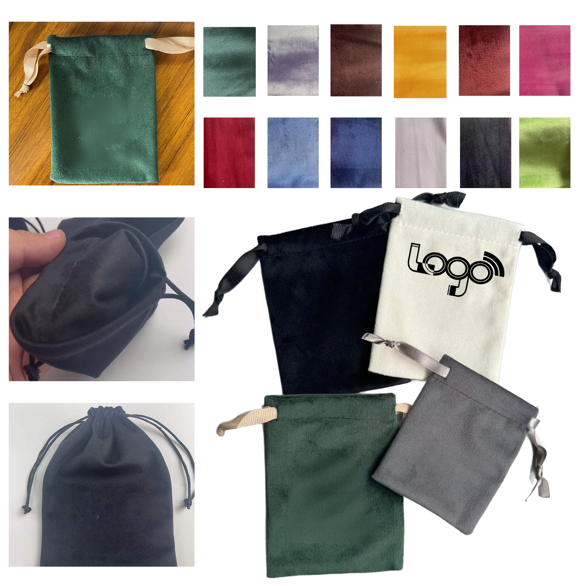 Soft Velvet Storage Bag 2