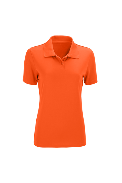 Women's Vansport Omega Solid Mesh Tech Polo 55