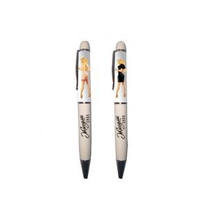 Diamond Glitter PU Leather Metal Pen 8