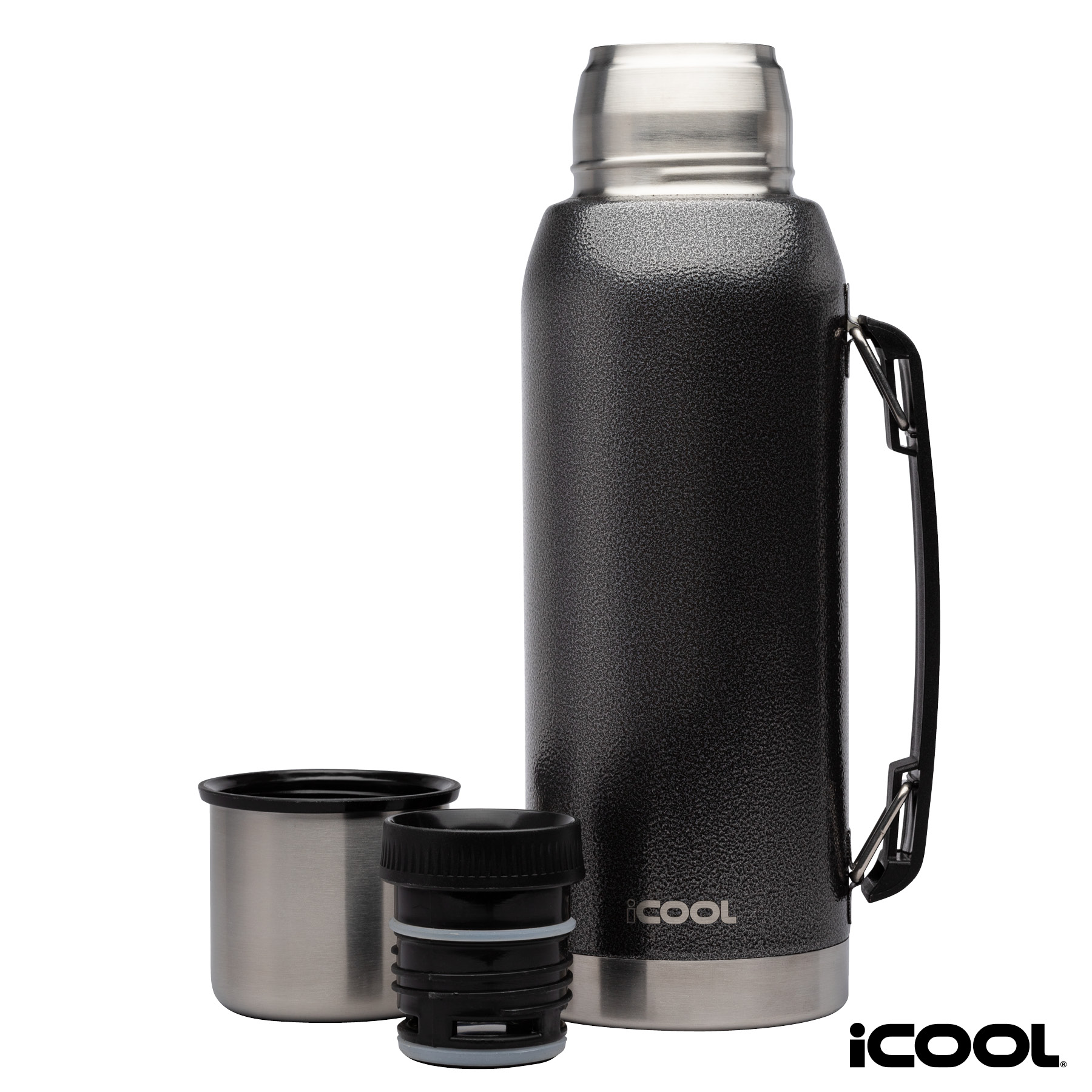 iCOOL® Silverton 34 oz. Double Wall, Stainless Steel Water Bottle 16