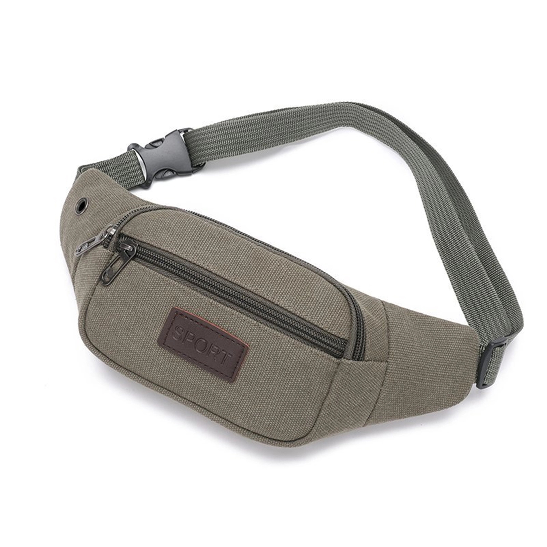 Crossbody Canvas Waist Bag 7