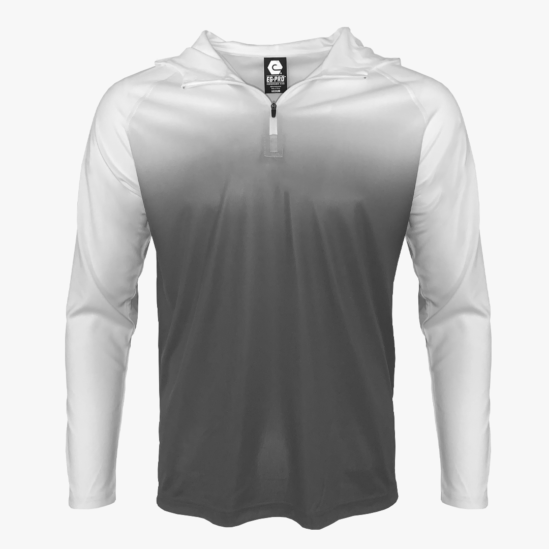 #E241 / Basic Training Men's Gradient 1/4 Zip Hoodie 3