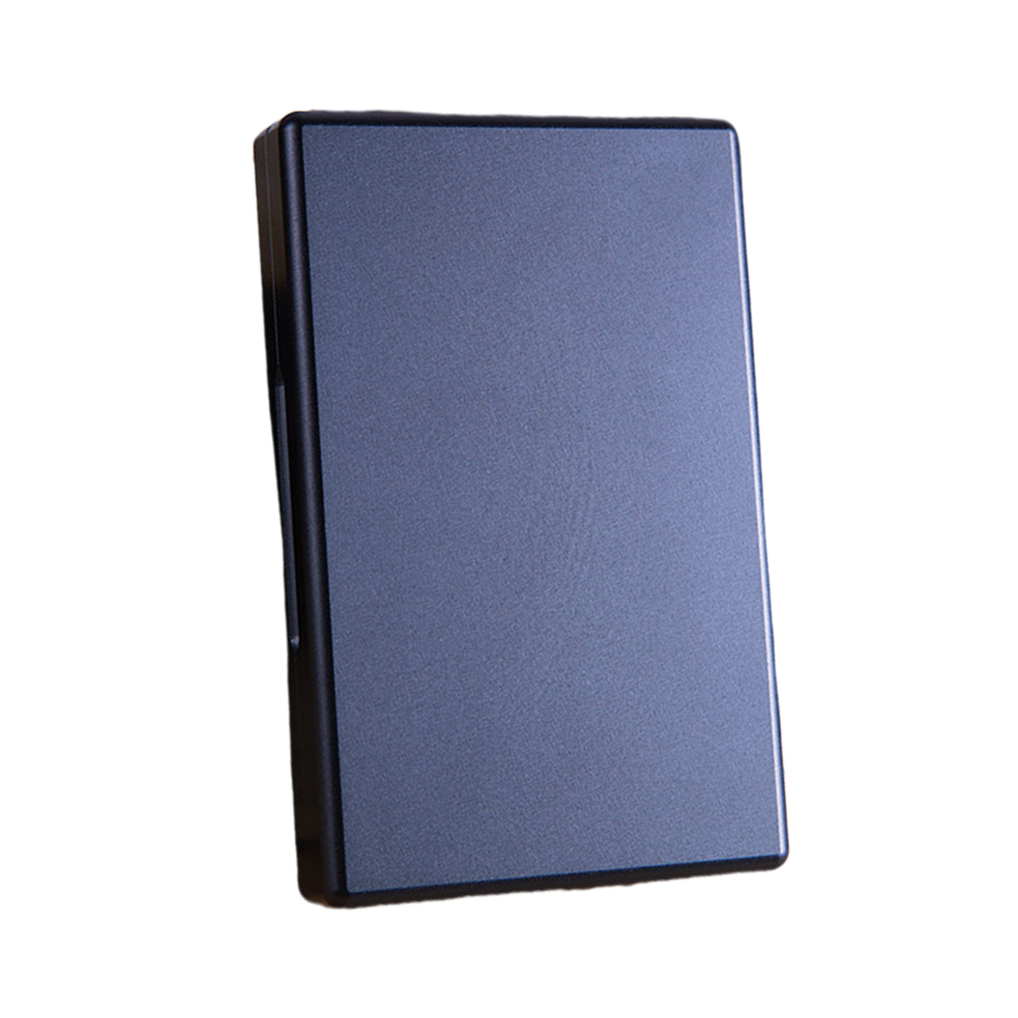 Aluminum Alloy Brushed Metal Cigarette Case with Magnetic Closure 2