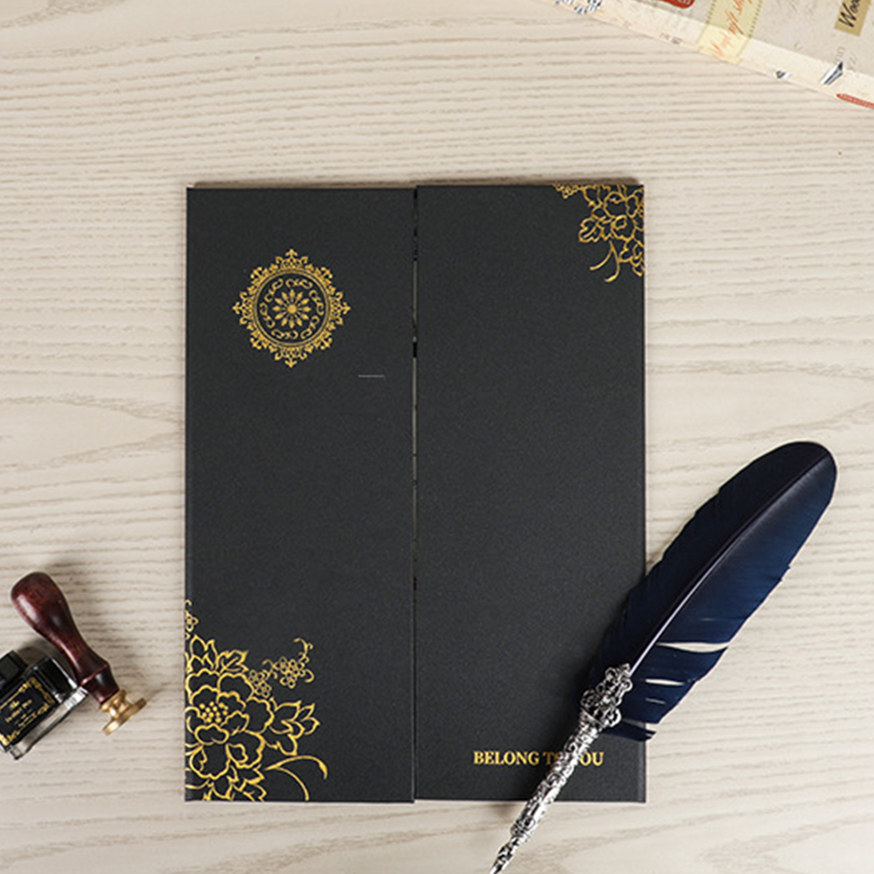 Tri Fold Certificate Holder 4