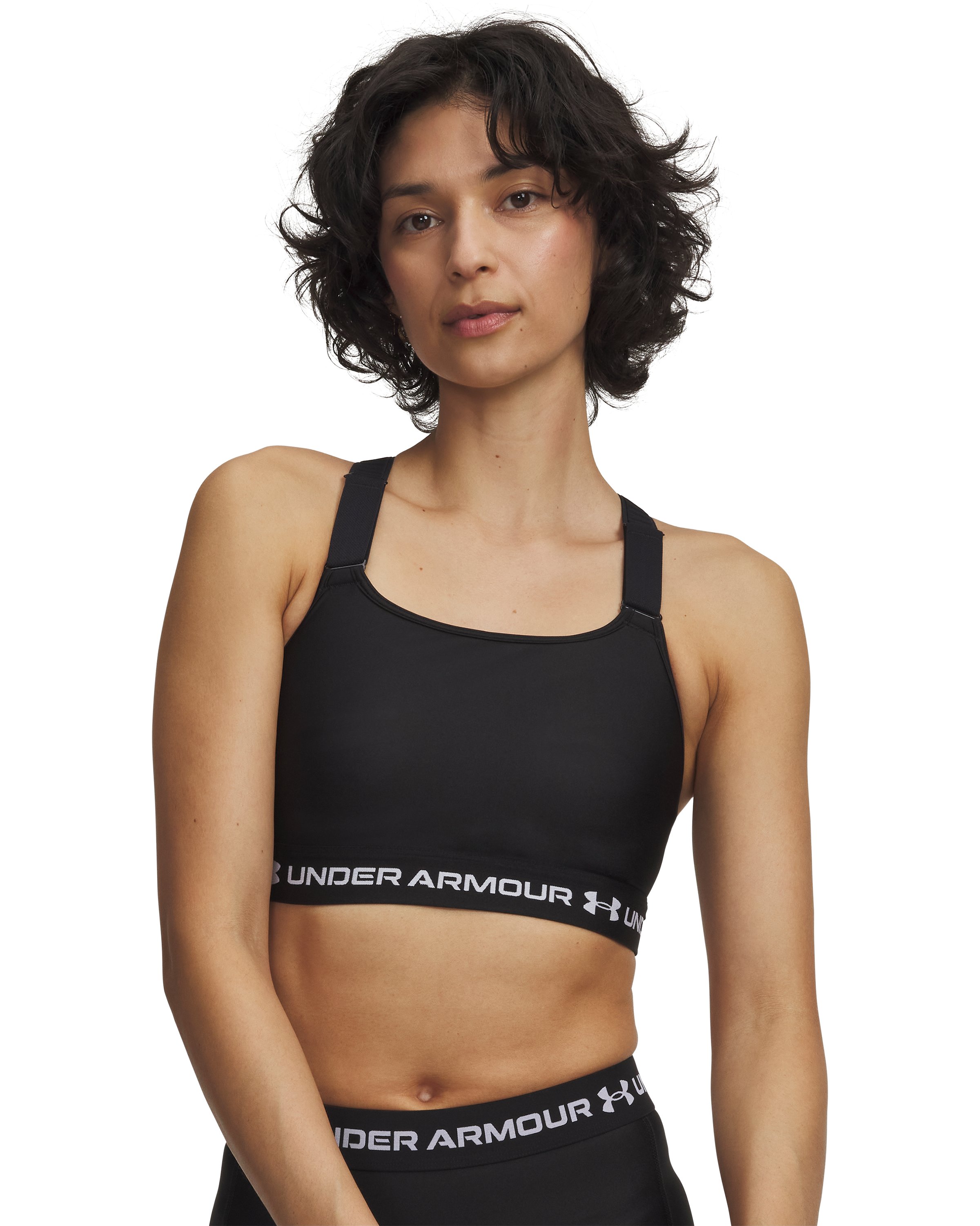 HeatGear Crossback High Women's Sports Bra 5
