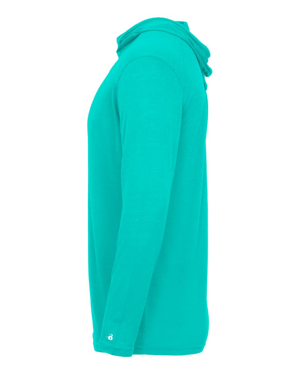 Men's Tri-Blend Surplice Hooded Long Sleeve T-Shirt - 4905 5
