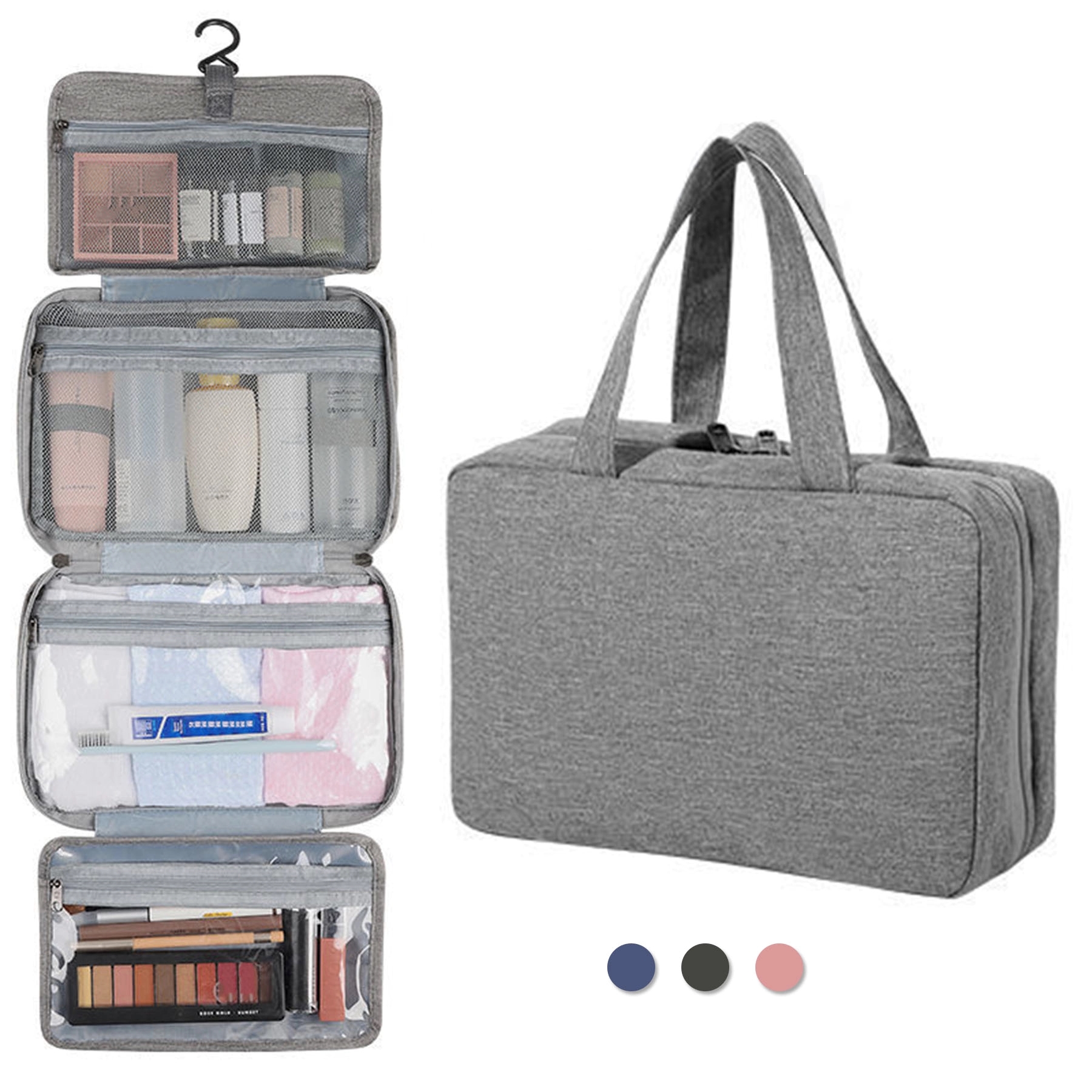 Foldable And Hangable Toiletry Bag 3