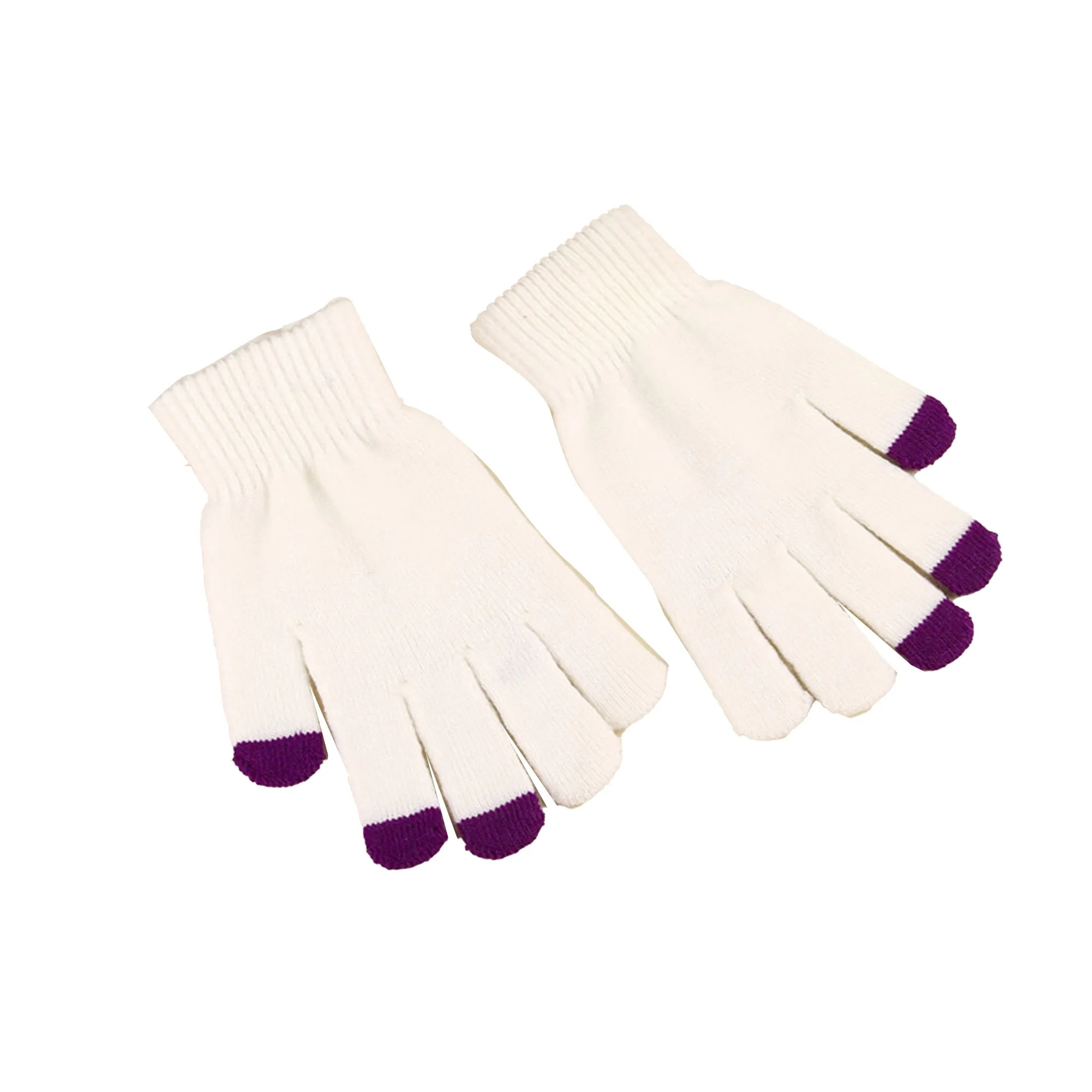 MOQ 10 Winter Knitted Warm Gloves Touch Screen 13