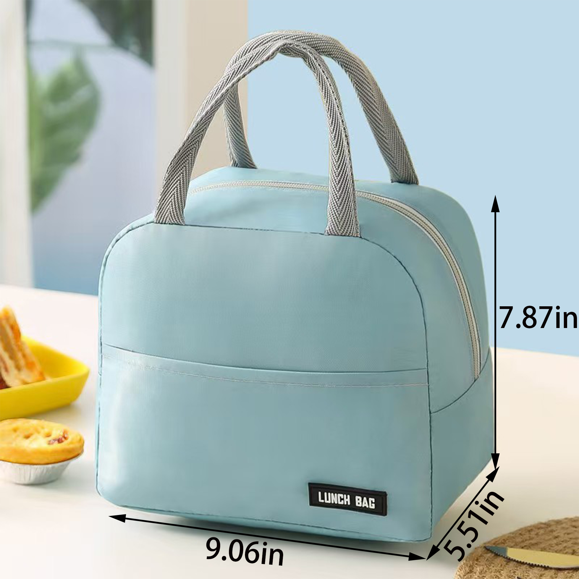 Oxford Customizable Solid Color Lunch Bag 4