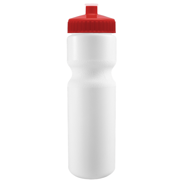 Cyclo-Cross 28oz Bike Bottle - White w/Push-Pull Lid 41