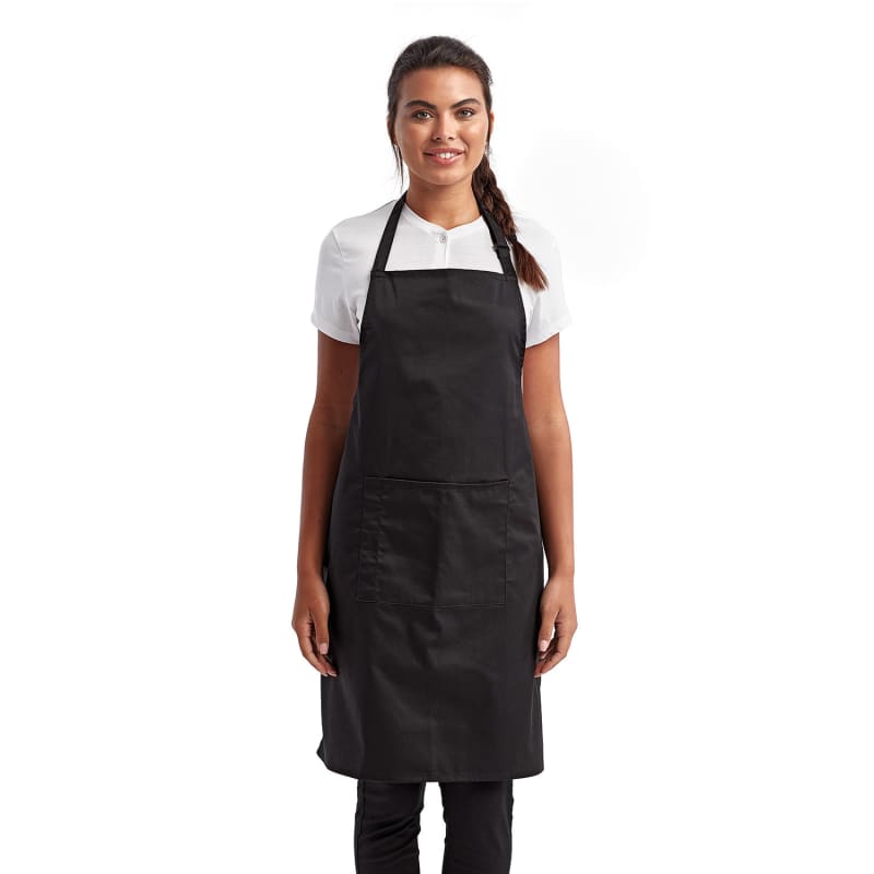 Artisan Collection By Reprime Unisex 'Colours' Recycled Bib Apron With Pocket 71