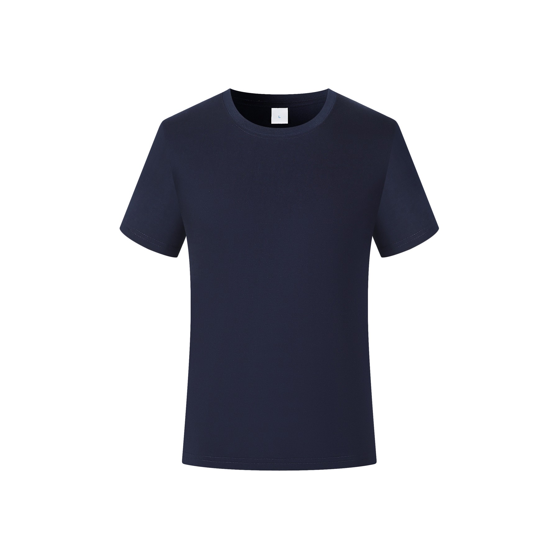 Classic Basic Solid Crew Neck Soft Cotton T-Shirt 8