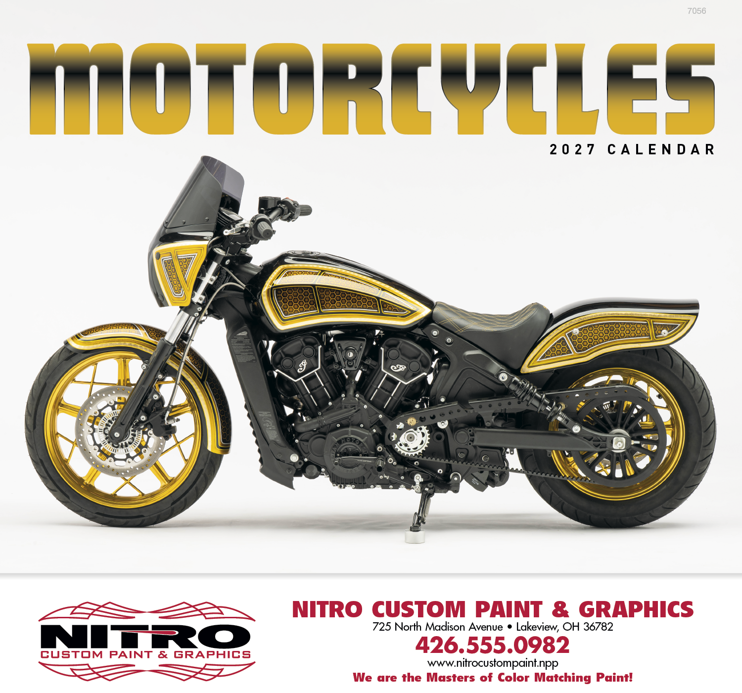 Good Value™ Motorcycles - Stapled Calendar 31