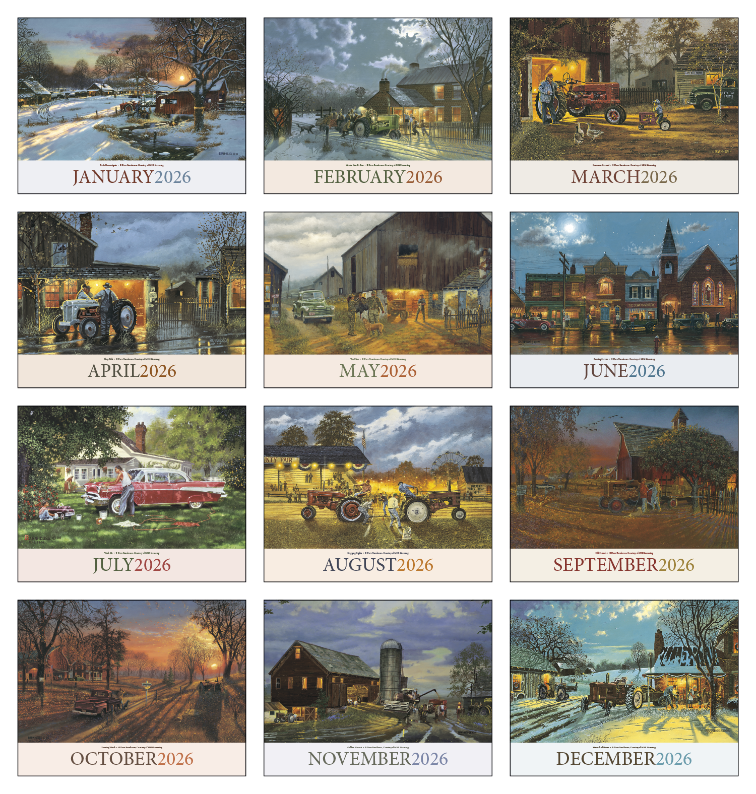 Triumph® Calendars Country Memories Calendar 51