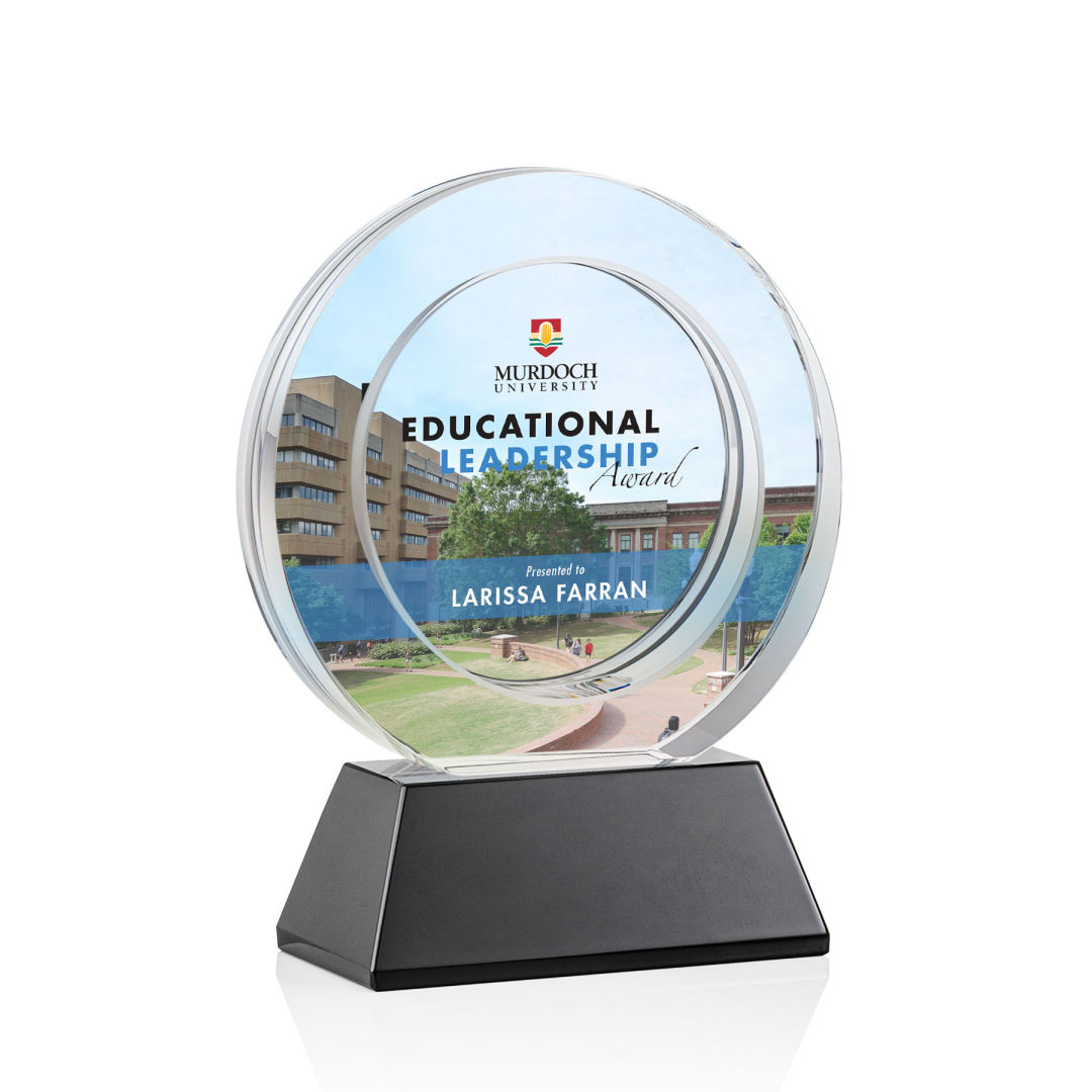 Templeton VividPrint™ Award on Base - Black 6