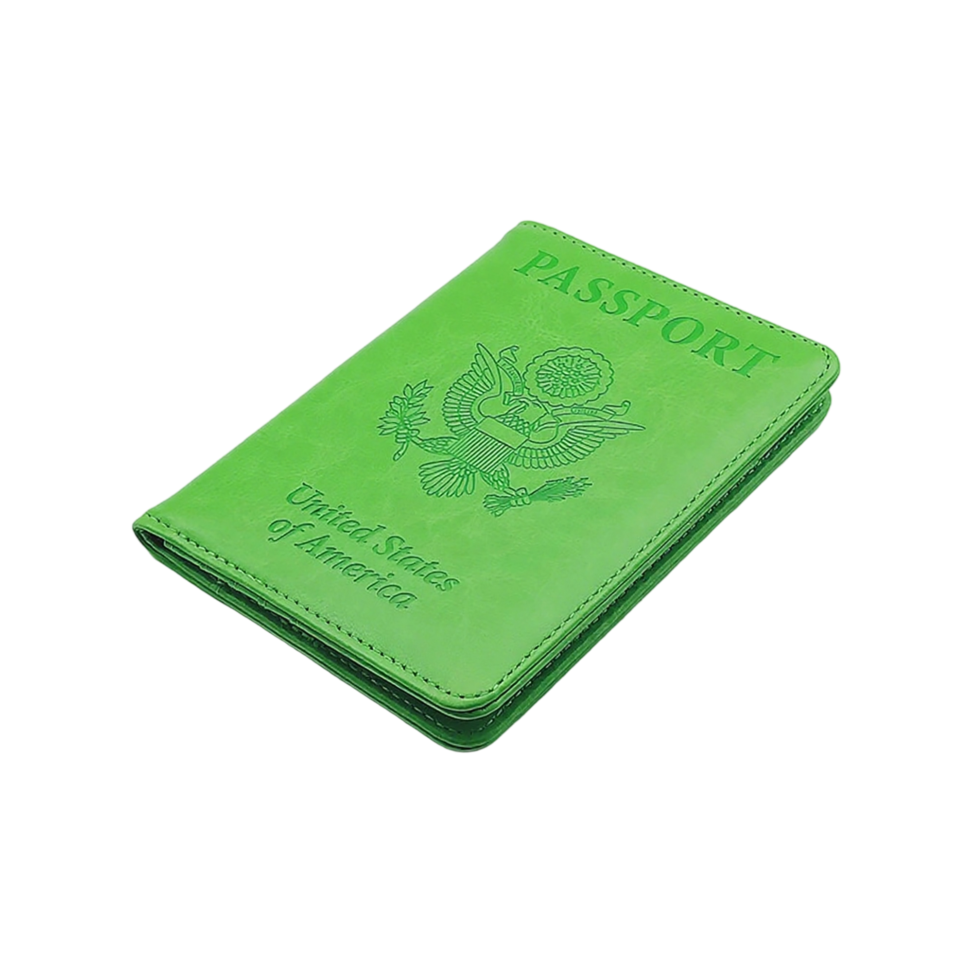 PU Leather Passport Wallet With RFID Blocking 5.5" By 4.1" 2