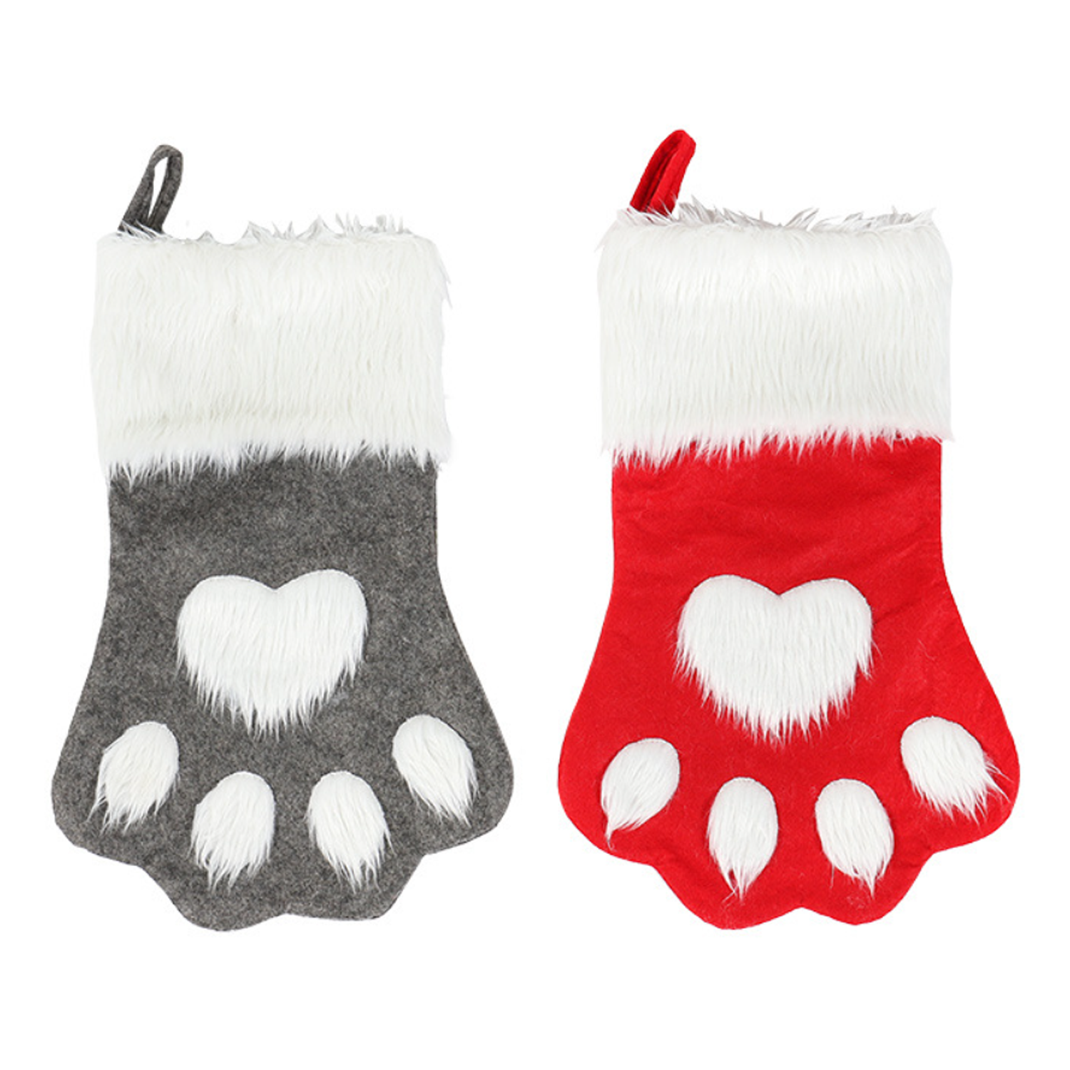 Dog Paw Christmas Gift Bag 5