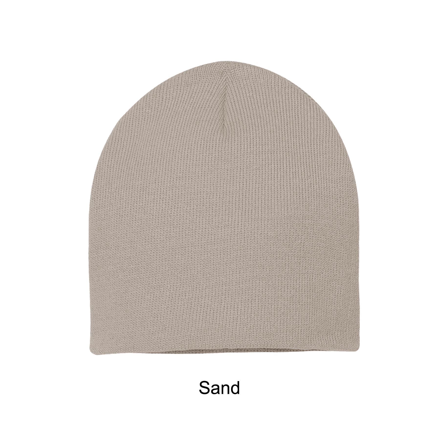 Free Shipping 8" Acrylic Knit Beanie 14