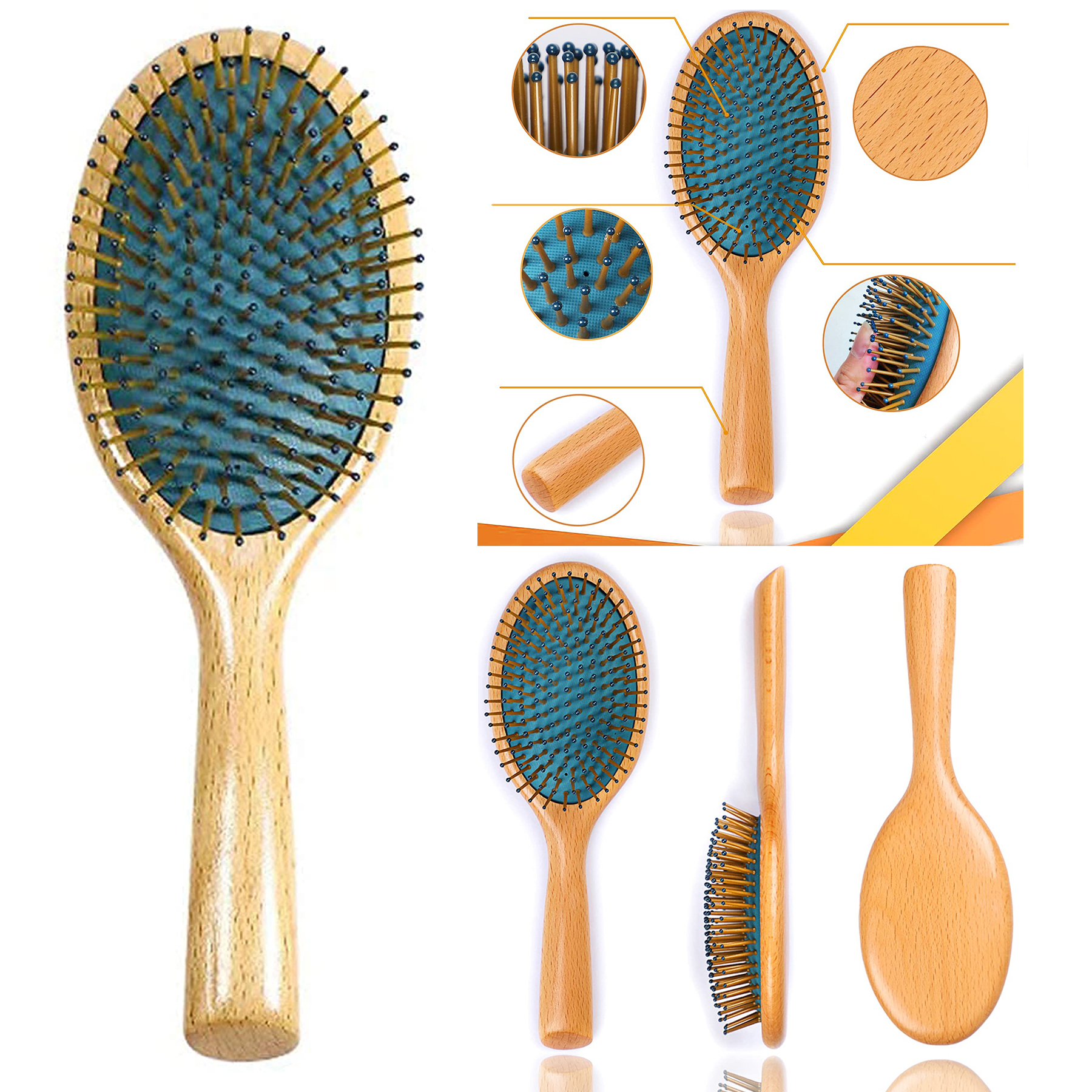 Wooden Hair Brush