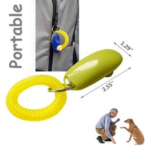 Pet Clicker Trainer With Whistle 34