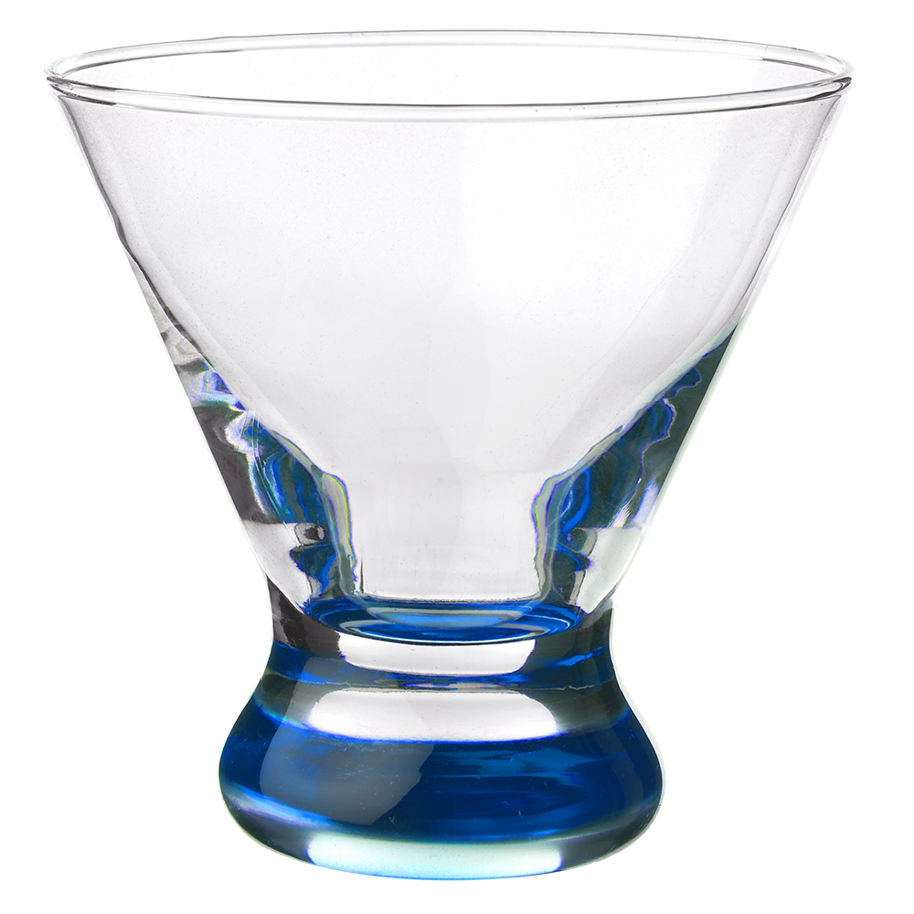 8.25 oz. Libbey Cosmopolitan Stemless Martini Glasses 10