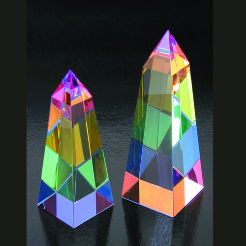 CRYSTAL RAINBOW OBELISK (LARGE SIZE) 2
