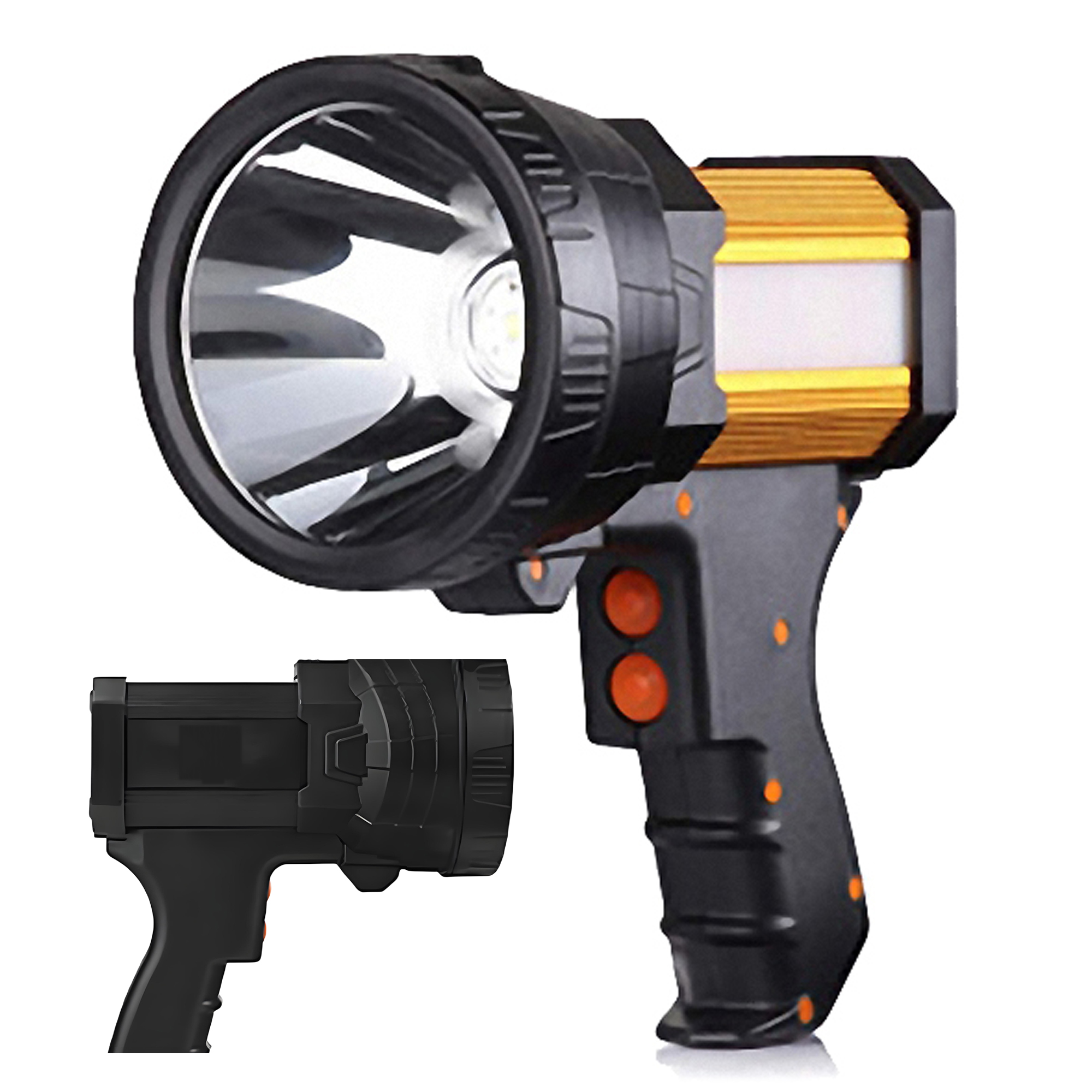 High-Powered Rechargeable Handheld Flashlight 10000 Lumens 5