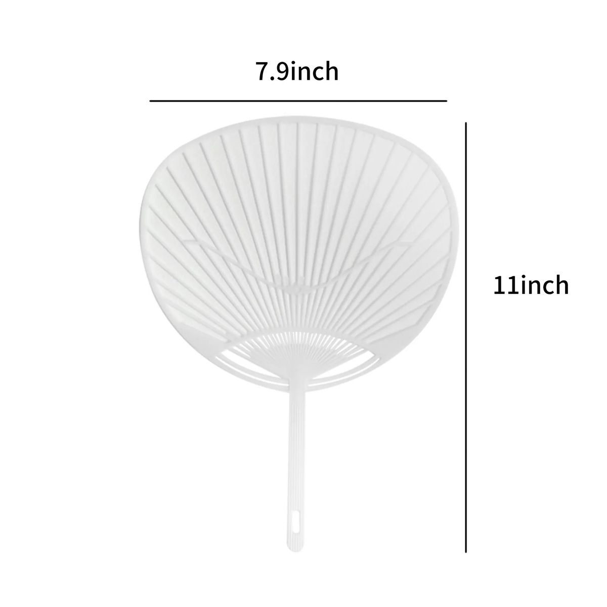 Durable Plastic Hand Fan for Festivals or Games 3