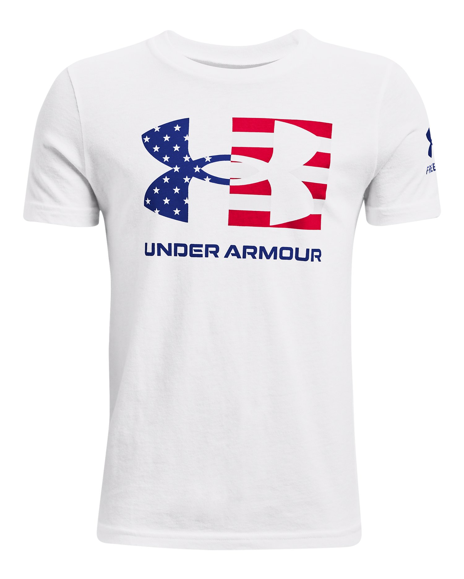 Boys' UA Freedom Flag Short Sleeve T-Shirt 5