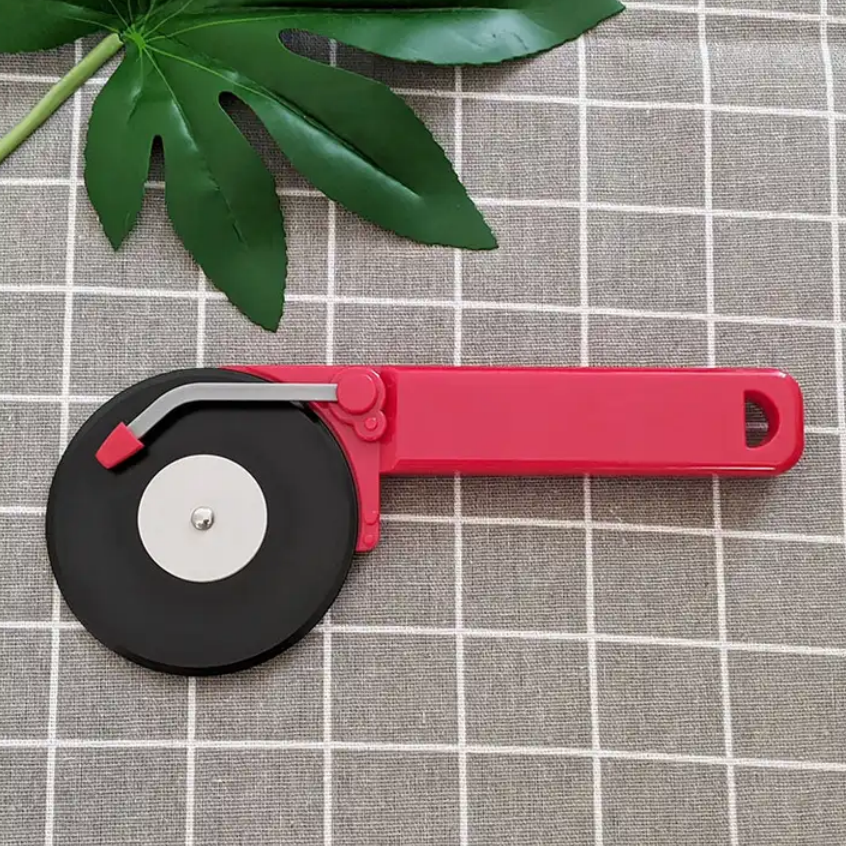Novelty Vinyl Record Pizza Cutter Wheel 1