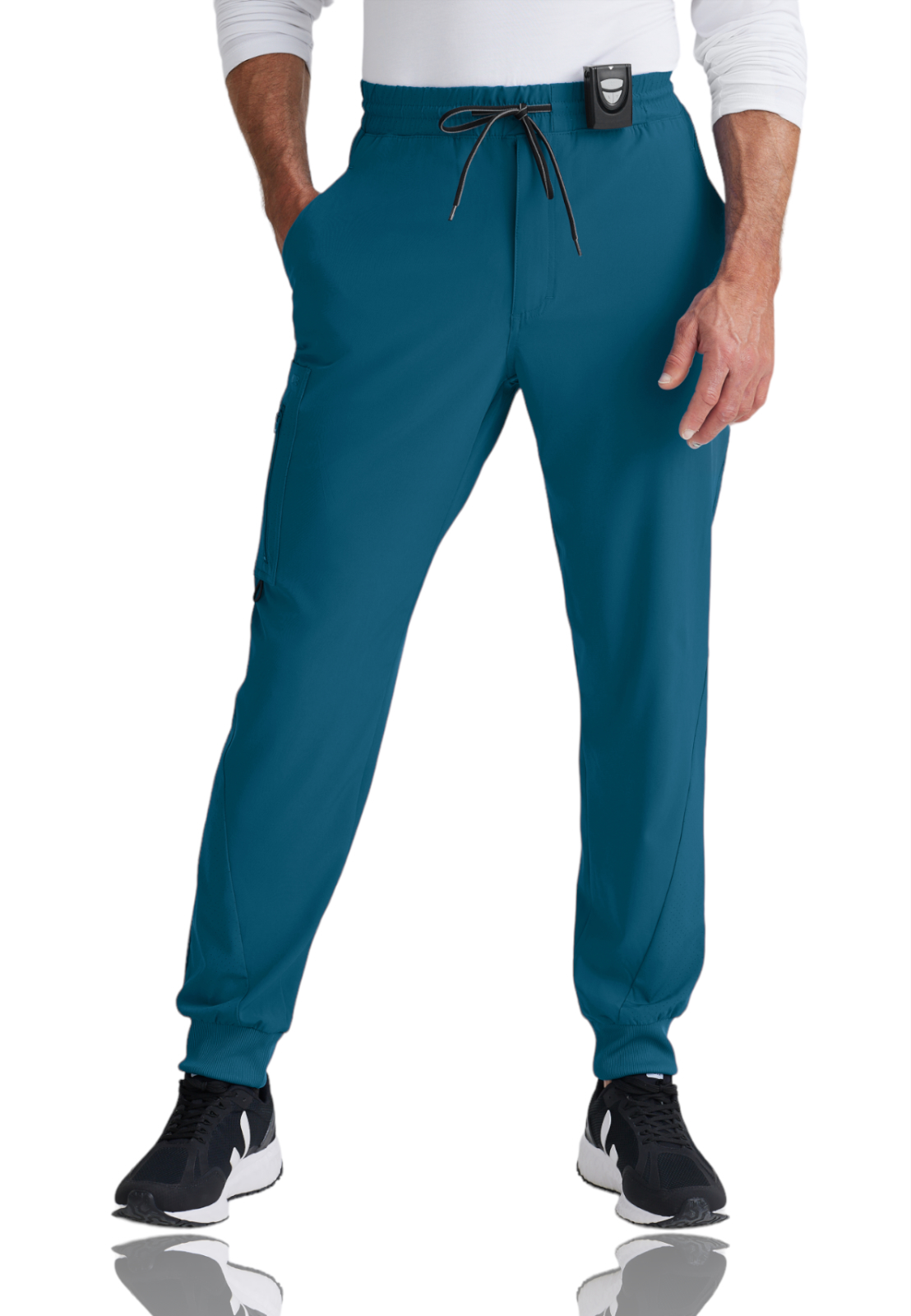 Barco One - Men's Six-Pocket Drawcord Waist Vortex Jogger Scrub Pant 21