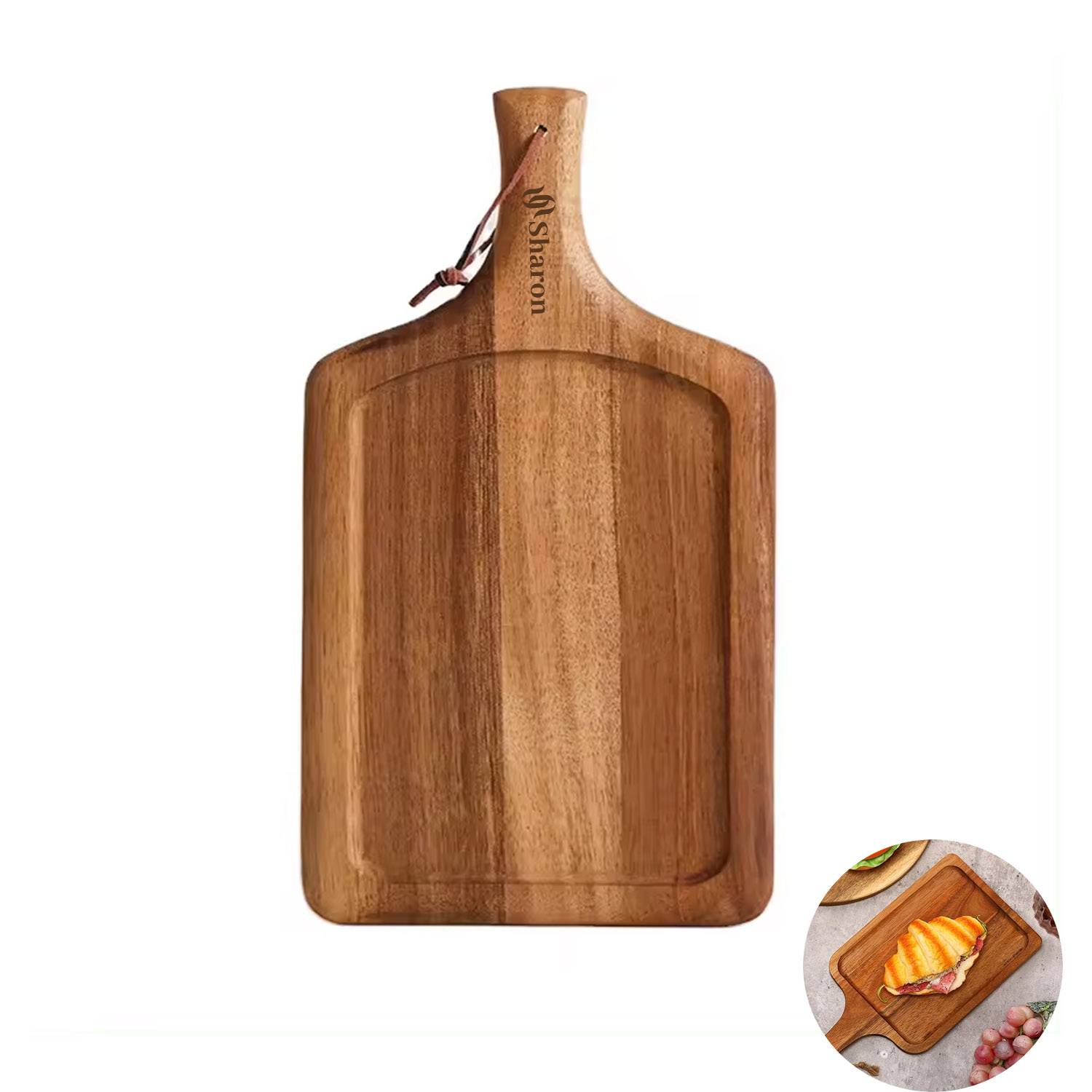 Acacia Wood Cutting Board for Kitchen 2