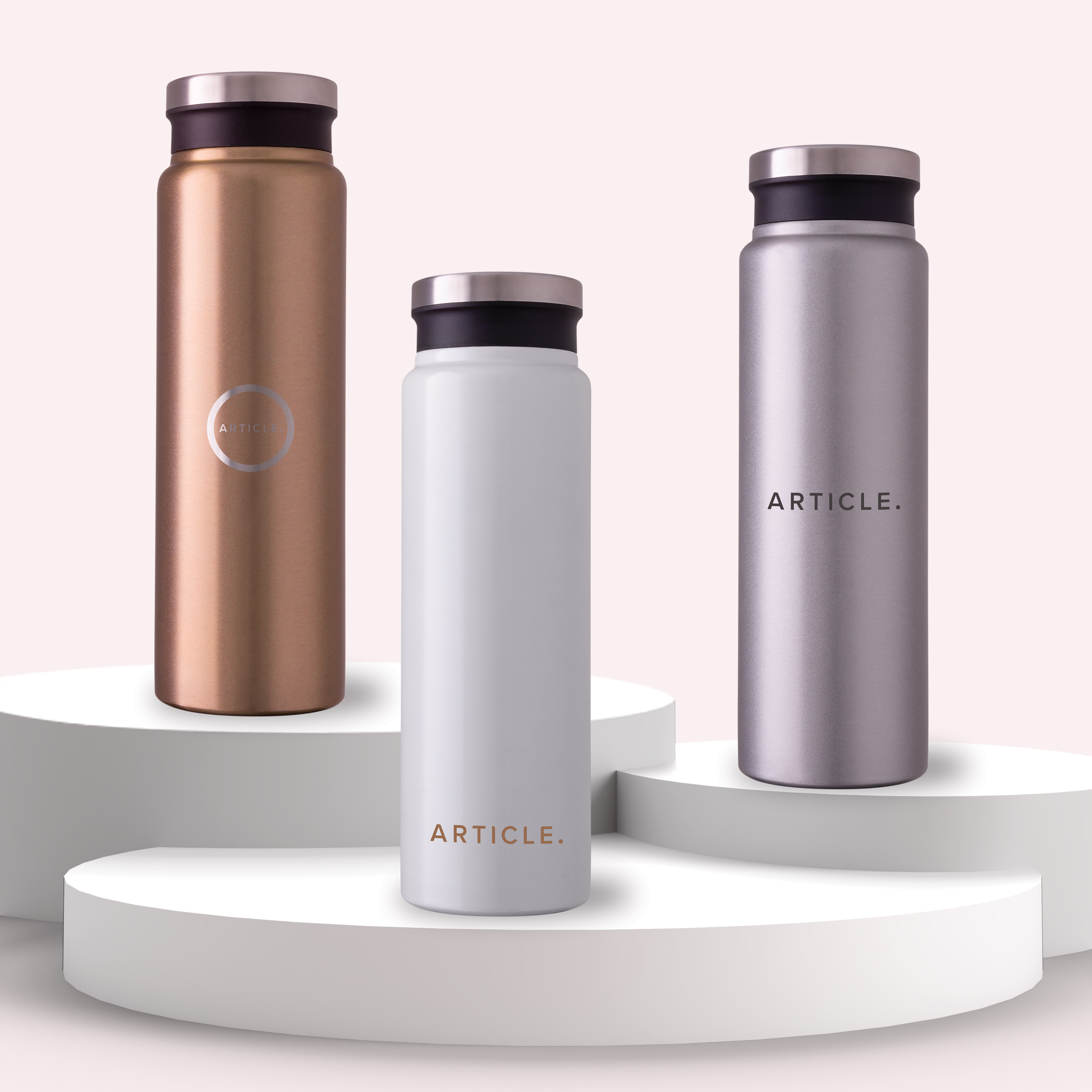 Trend Setter Metallic 600 Ml / 20 Oz Stainless Steel Bottle 15