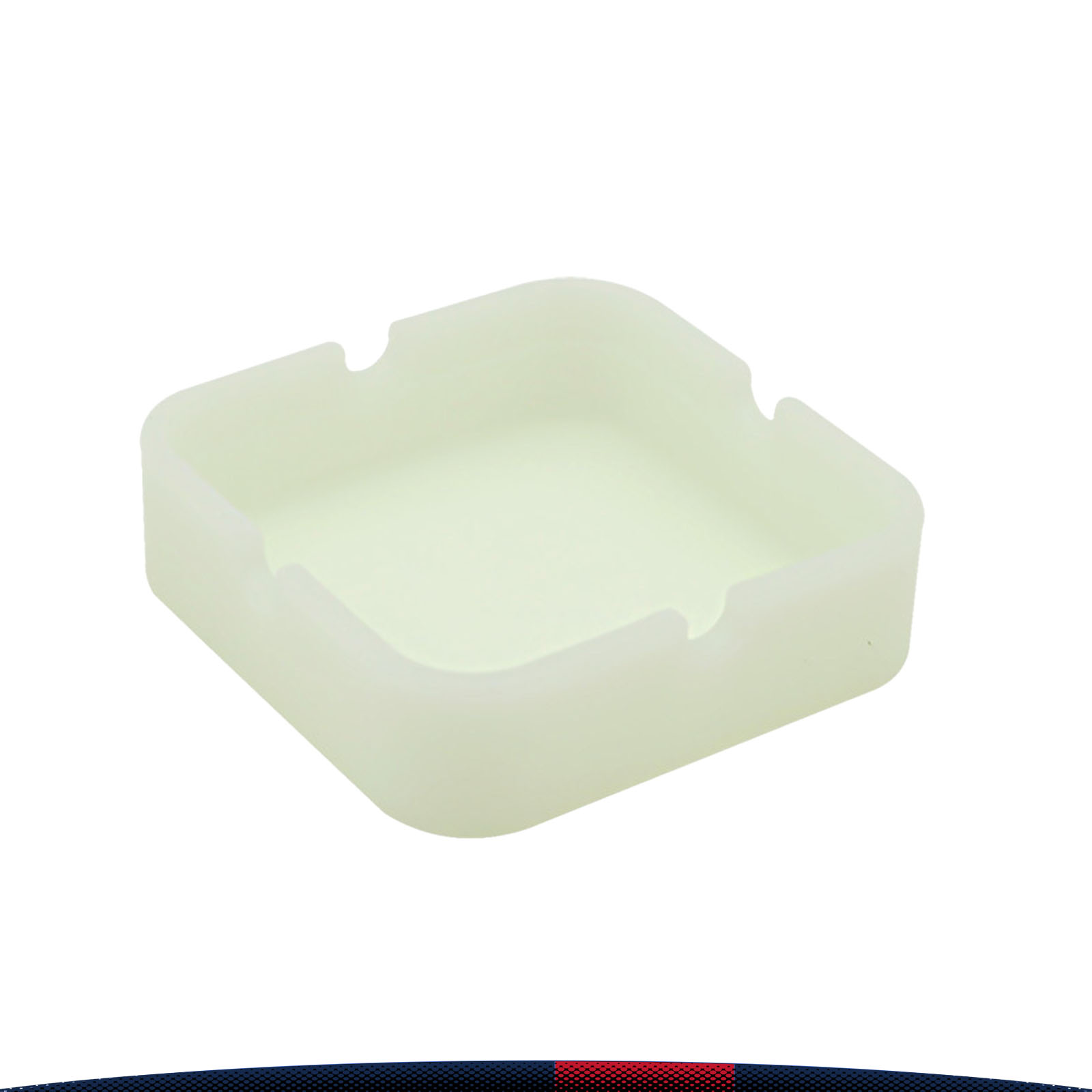 Square Fluorescence Ashtray 2